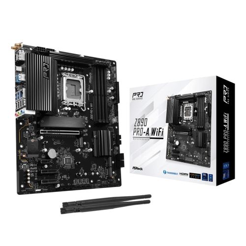 Asrock Z890 Pro-A WiFi Intel Z890 LGA 1851 (Socket V1) ATX (Z890 Pro-A WiFi)