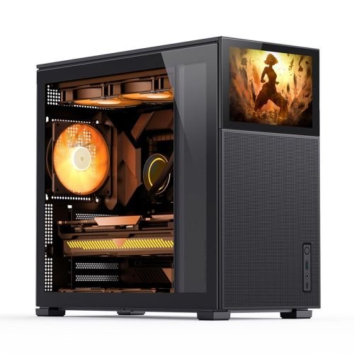Computer Case JONSBO D41 MESH SCREEN Black (D41 MESH BLACK SC)