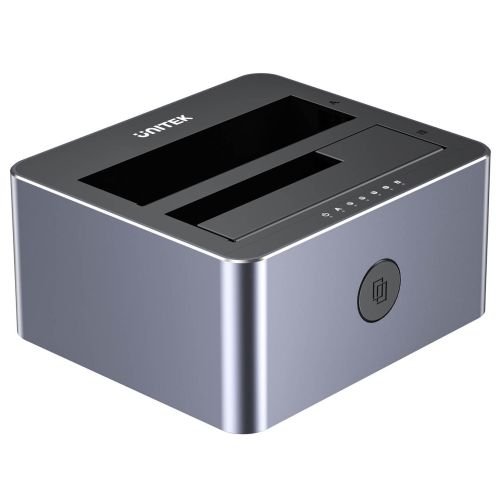 UNITEK CLONING STATION 2X SATA 2.5" 3.5" USBC 10GB (Y-3027GY01-EU)