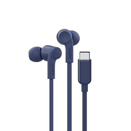 Belkin SoundForm Headset Wired In-ear Music/Everyday USB Type-C Blue (G3H0002HQBLV2)
