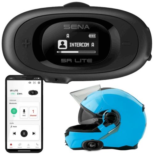 SENA MOTORBIKE INTERCOM 5RLITE-01 FOR 1 HELMET (8809629529136)