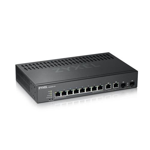 Zyxel GS2220-10-EU0101F network switch Managed L2 Gigabit Ethernet (10/100/1000) Black (GS2220-10-EU0101F)