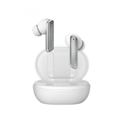 Haylou W1 White - Bluetooth TWS In-Ear Earbuds Qualcomm 3040  AAC/SBC/aptX 2mic ENC IPX4 Waterproof (Haylou W1-WHITE)