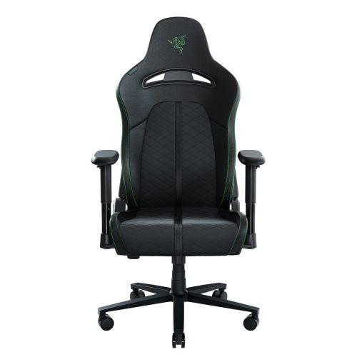 Razer ENKI X - Gaming Chair - Built-in Lumbar Arch Eco-Friendly Synthetic Leather Adjustable Recline (RZ38-03880100-R3G1)