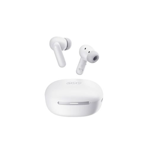 QCY Melobuds N30 (HT16) ANC White - SBC/AAC IPX4 TWS Earbuds w. Natural Transparency Mode & A.I. ENC (QCY-HT16 White)