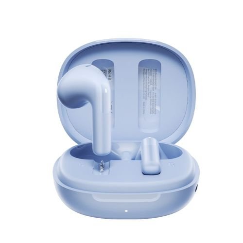 QCY AilyBuds E10 Blue Hires Audio LDAC Semi-Ear TWS 4mics ENC 13mm dynamic driver IPX4 35h (QCY-QT35 Blue)