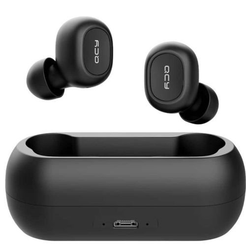 QCY T1C TWS True Wireless Earbuds 5.0 Bluetooth Headphones 4hrs 6mm 380mAh (6957141405789)