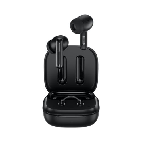 QCY T13 ANC Black - TWS 10mm Dynamic Driver, 4-mic 28dB ANC, Bluetooth 5.3, 7hr-30hr, 75ms latency (6957141407882)