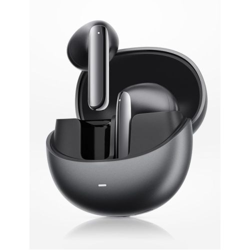 QCY AilyBuds Pro Semi-Ear ANC TWS Black 6 mic & A.I. Noise Cancel. LDAC Audio Ultra HD Multi-point (6957141408810)