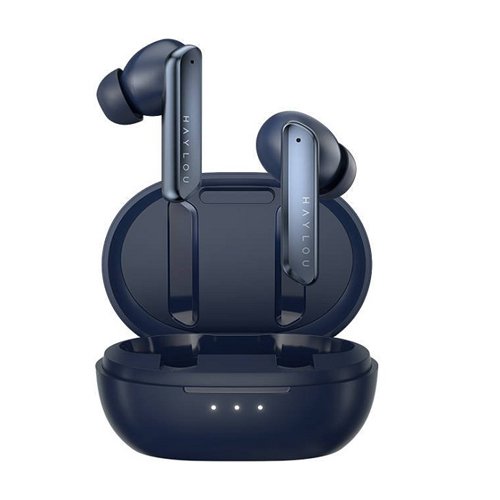 Haylou W1 Blue - Bluetooth TWS In-Ear Earbuds Qualcomm 3040  AAC/SBC/aptX 2mic ENC IPX4 Waterproof (Haylou W1-BLUE)