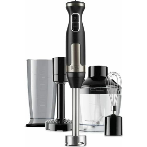 Black & Decker BXHBA1500E mixer Hand mixer 1500 W Black, Stainless steel (ES9160080B)