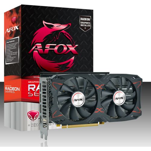 AFOX Radeon RX 5500XT 8GB GDDR6 128BIT HDMI 3xDP ATX DUAL FAN AFRX5500XT-8GD6H7 (AFRX5500XT-8GD6H7)