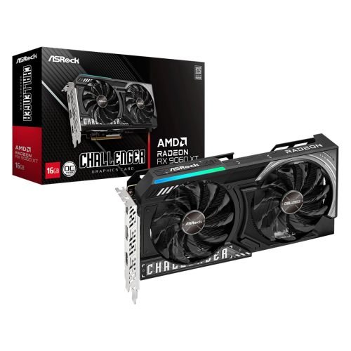 Asrock RX9060XT Challenger 16GB OC (RX9060XT CL 16GO)