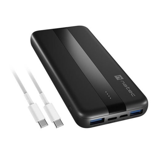 NATEC POWERBANK TREVI SLIM Q V2 10000MAH 2X USB-A (NPB-2294)