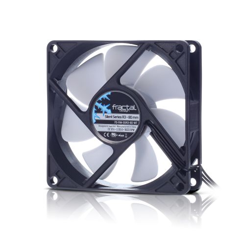 Fractal Design Silent Series R3 80mm (FD-FAN-SSR3-80-WT)