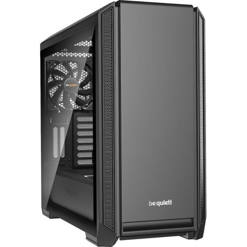 be quiet! SILENT BASE 601 Window Black , Tempered Glass (BGW26)