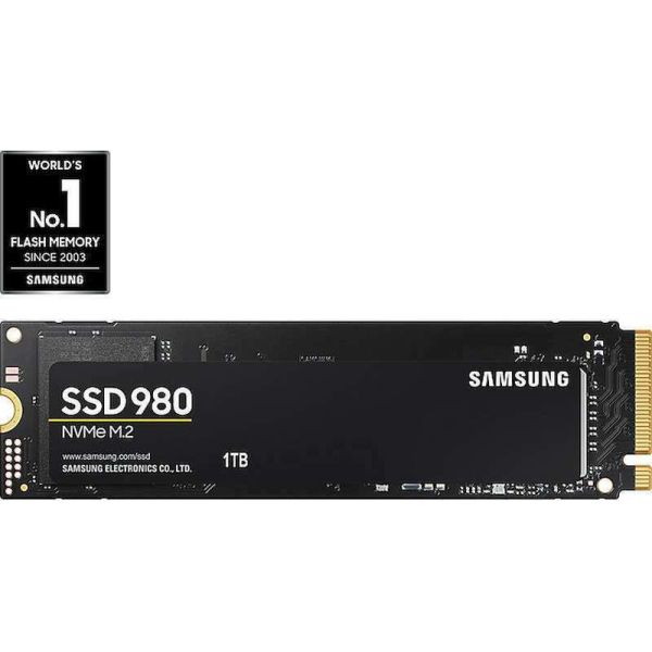 Samsung 980 SSD 1TB M.2 NVMe (MZ-V8V1T0BW) Samsung 980 SSD 1TB M.2 NVMe (MZ-V8V1T0BW)