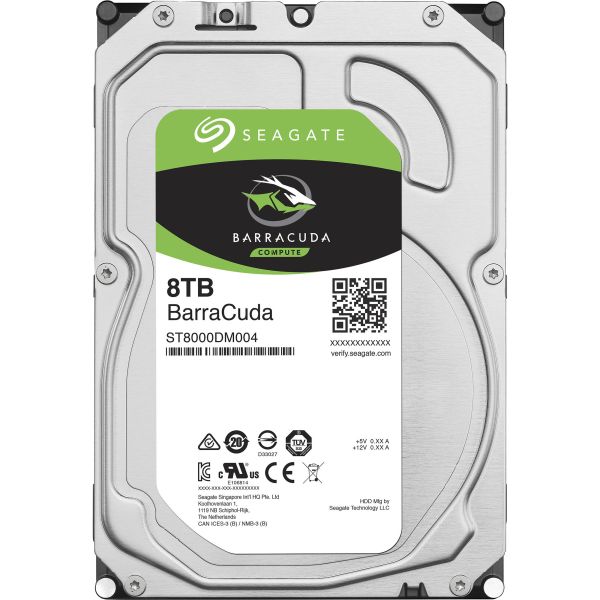 Seagate Barracuda 8TB (256MB Cache) (ST8000DM004) Seagate Barracuda 8TB (256MB Cache) (ST8000DM004)