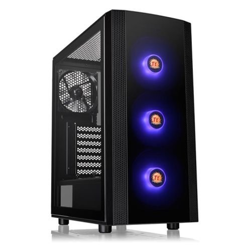 Thermaltake Versa J25 TG RGB black, Tempered Glass (CA-1L8-00M1WN-01)